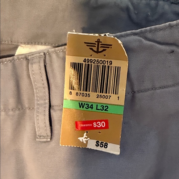 Dockers Men's Slate Chinos - Picture 3 of 4